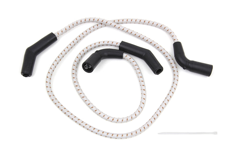 Sumax Grey with Brown Tracer 7mm Spark Plug Wire Set