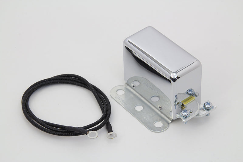Chrome Look-A-Like 12 Volt 2-Brush Relay