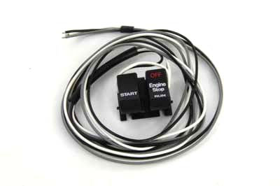 Black Engine Stop-Start Switch - 62397SB