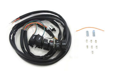 Black 48 inch Handlebar Switch Kit - 62397