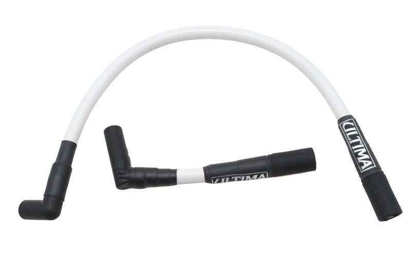 Ultima 8mm High Performance Spark Plug Wire Set White - 18578