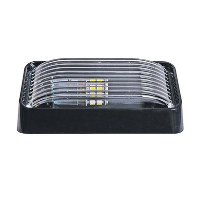 LED Bw Rct Prch Lite Wo/Sw Blk-clr - 20676