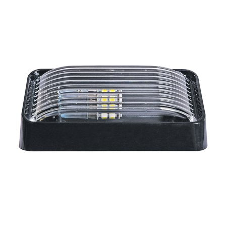 LED Bw Rct Prch Lite Wo/Sw Blk-clr - 20676
