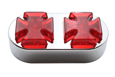 Chrome Maltese Tail Lamp