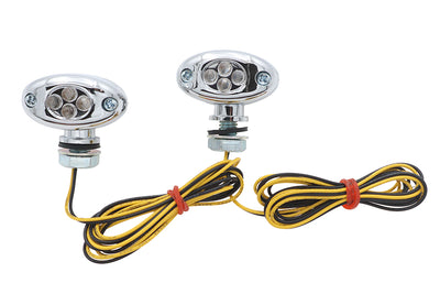 LED Amber Marker Lamp Set, Center Mount
