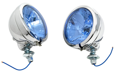 H-3 Spotlamp Set with Blue Lens