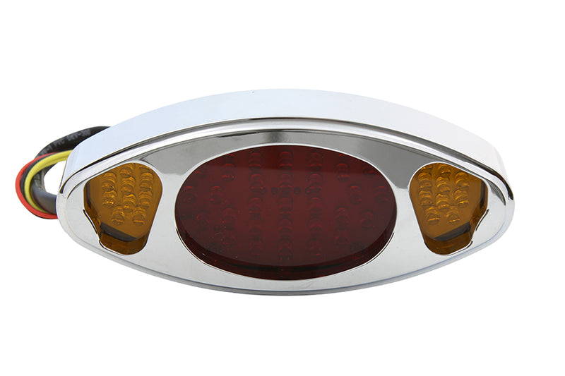 Wyatt Gatling Chrome LED Tail Lamp Assembly