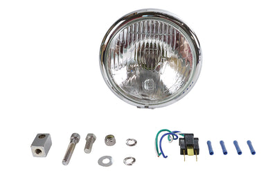 5-3/4 inch Headlamp Assembly Teardrop Style