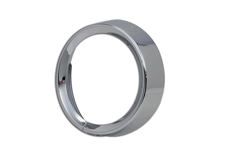 7 inch Headlamp Chrome Frenched Trim Ring