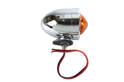 Chrome Bullet Marker Lamp 2 Wire Type