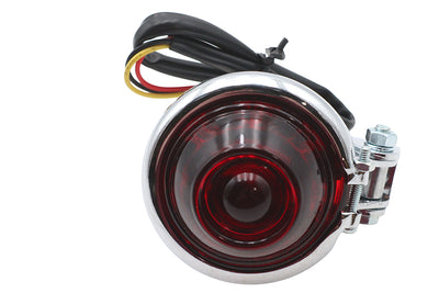 Chrome LED Bullet Style Tail Lamp Assembly