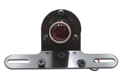 Black 1 inch Round Tail Lamp