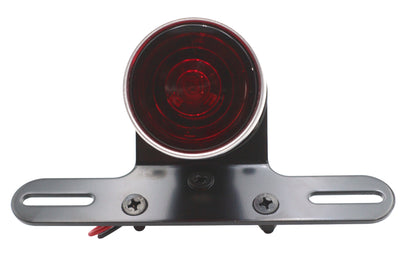 Black 2 inch Round Tail Lamp