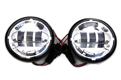 4-1/2 inch LED Spotlamp Assembly Chrome