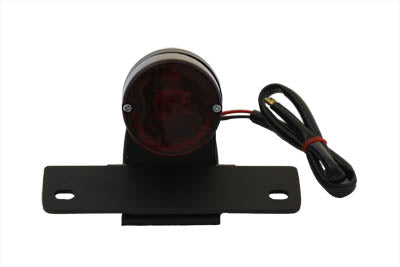 Black Sparto Sport Tail Lamp with Red Lens