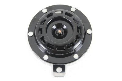 Black 4-1/2 inch Horn 12 Volt