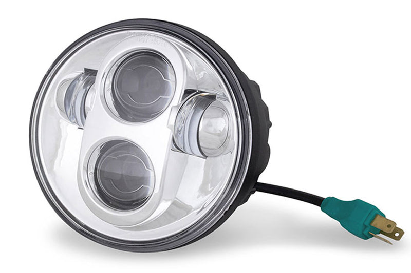Cyron Urban 5-3/4 inch LED Headlamp Unit Chrome