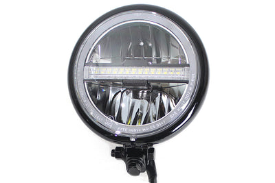 5-3/4 inch Bates Style LED Headlamp Black