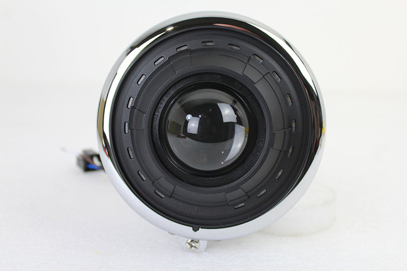 5-1/2 inch Fish Eye Headlamp Chrome