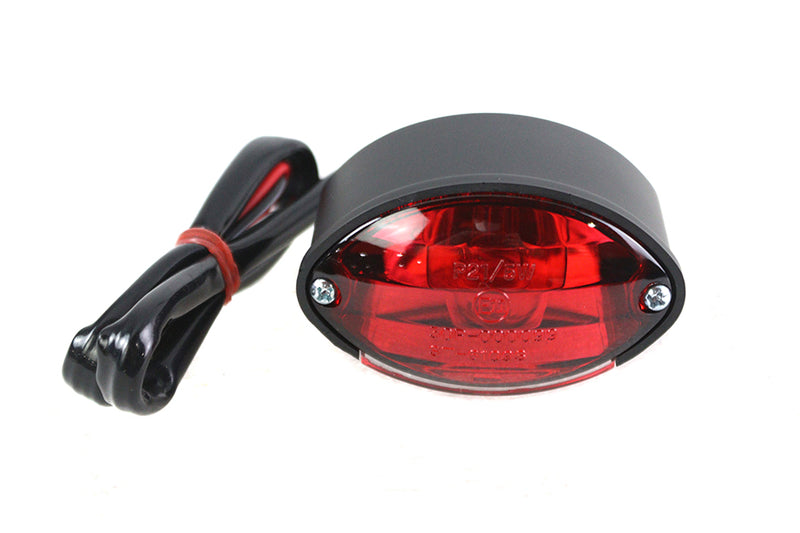 Micro Oval Tail Lamp Black