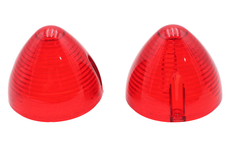 Bullistic Turn Signal Lenses Red