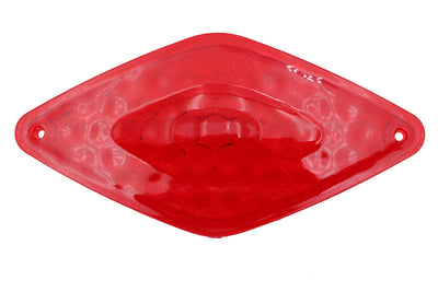 Tail Lamp Lens Only Diamond Style Red