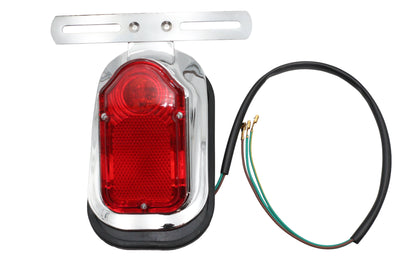 FLSTS Replica Tombstone Tail Lamp Chrome