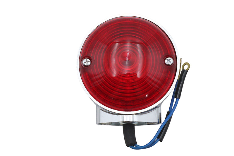 Chrome Turn Signal Front and Rear Dual