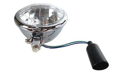 5-3/4 inch Round Headlamp Chrome