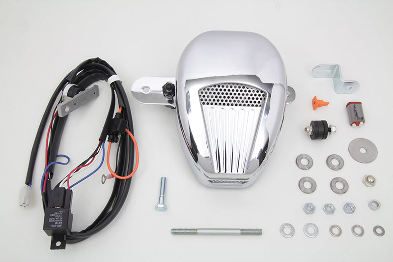 Jims Forceflow Cylinder Head Cooler Kit Chrome