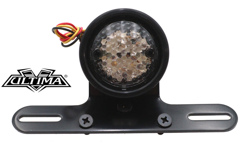 Drilled Black Bezel Tail Lamp
