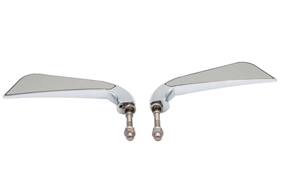 Evil Eye Mirror Set with Billet Stems