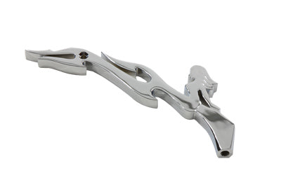 Chrome Lady Luck Style Billet Mirror Stem