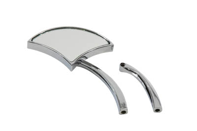 Axe Mirror with Billet Stem Chrome