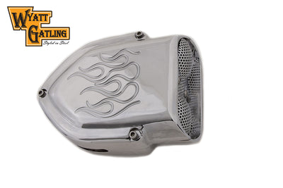 Wyatt Gatling Chrome Air Cleaner Kit