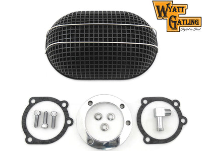 Wyatt Gatling Black Oval Mesh Air Cleaner