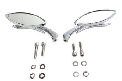 Eagle Eye Mirror Set Billet Chrome