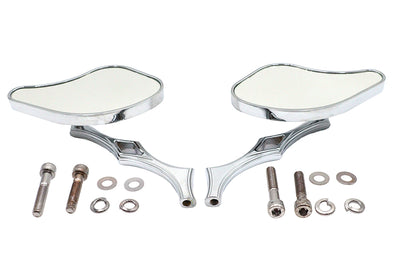 Pork Chop Mirror Set Billet
