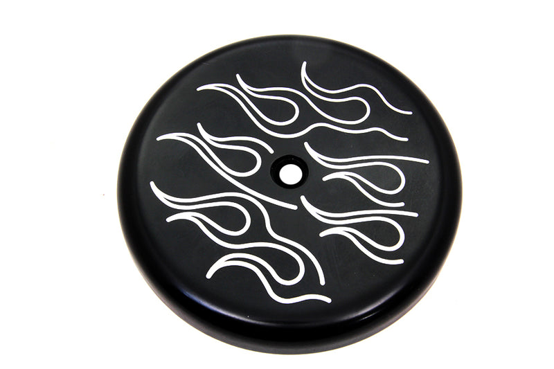 Black Ball Milled Air Cleaner Cover