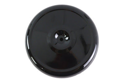 Wyatt Gatling Air Cleaner Cover Round 8 inch Black