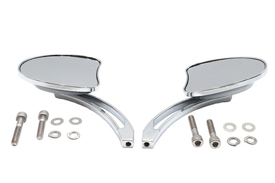Mini Tapered Mirror Set with Long Slotted Stem