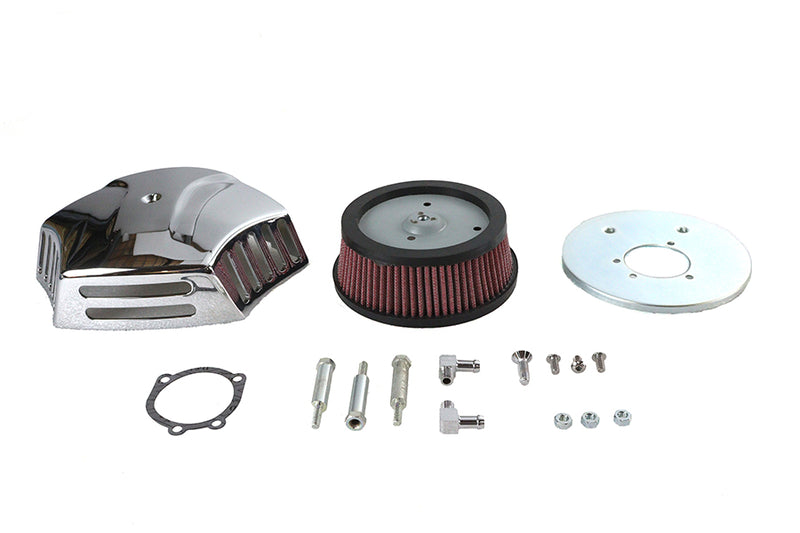 V-Force Air Cleaner Kit Chrome Billet