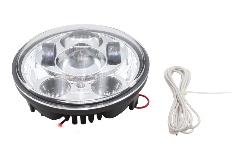 5-3/4 inch Daylight Projector LED Headlamp Chrome