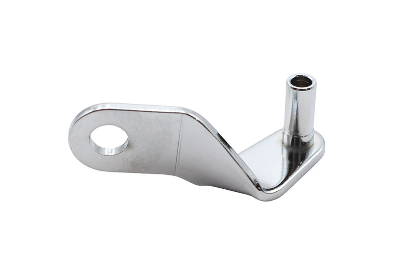 Chrome Carburetor Cable Support Bracket