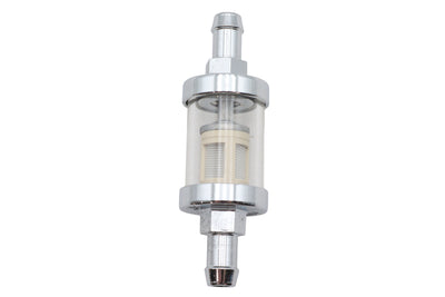 Kleer-Thru Fuel Filter Chrome and Glass