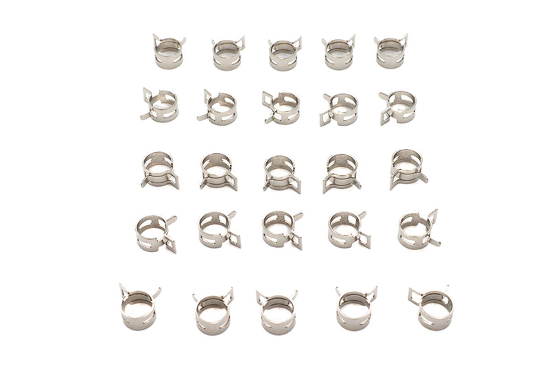 Nickel Plated Oil Line Hose Clamp