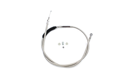 65.69 inch Braided Stainless Steel Clutch Cable