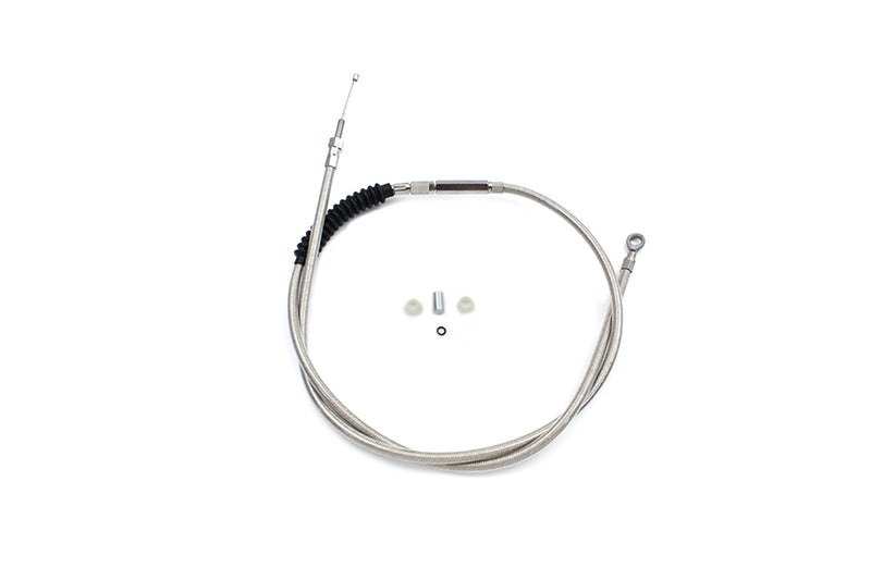 65.69 inch Braided Stainless Steel Clutch Cable