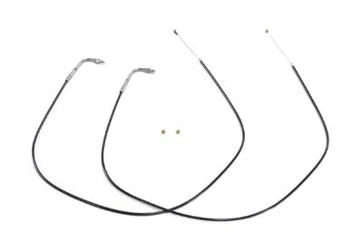 41.50 inch Black Throttle and Idle Cable Set
