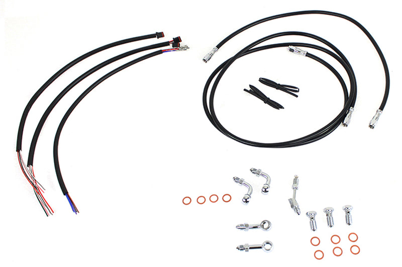 12 inch-14 inch Handlebar Cable and Brake Line Kit